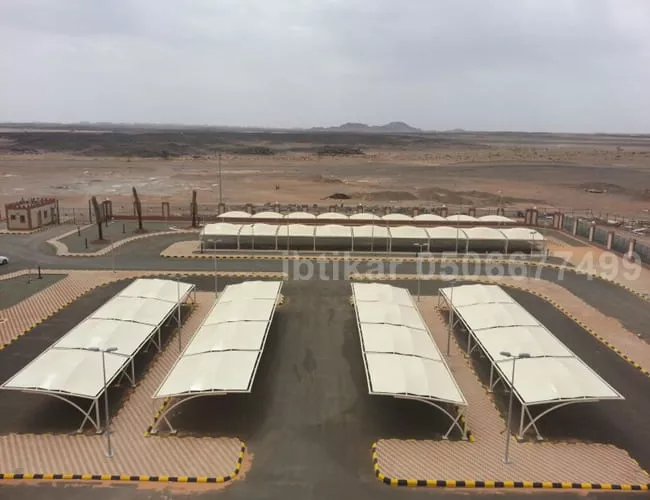 مظلات مواقف سيارات في المدينة المنورة 