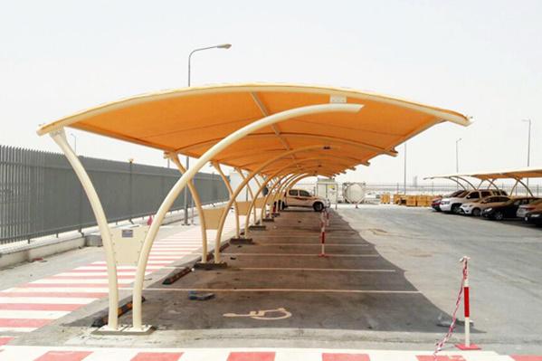 مظلات مواقف سيارات في المدينة المنورة 