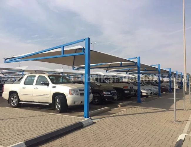 مظلات مواقف سيارات في المدينة المنورة 