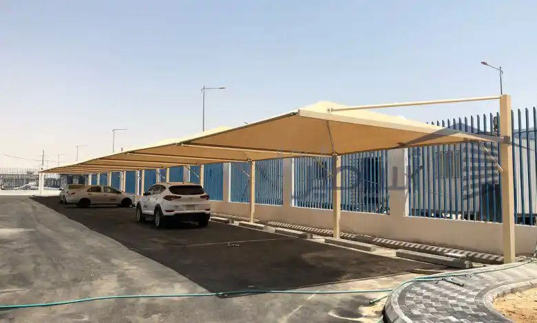 مظلات مواقف سيارات في المدينة المنورة 