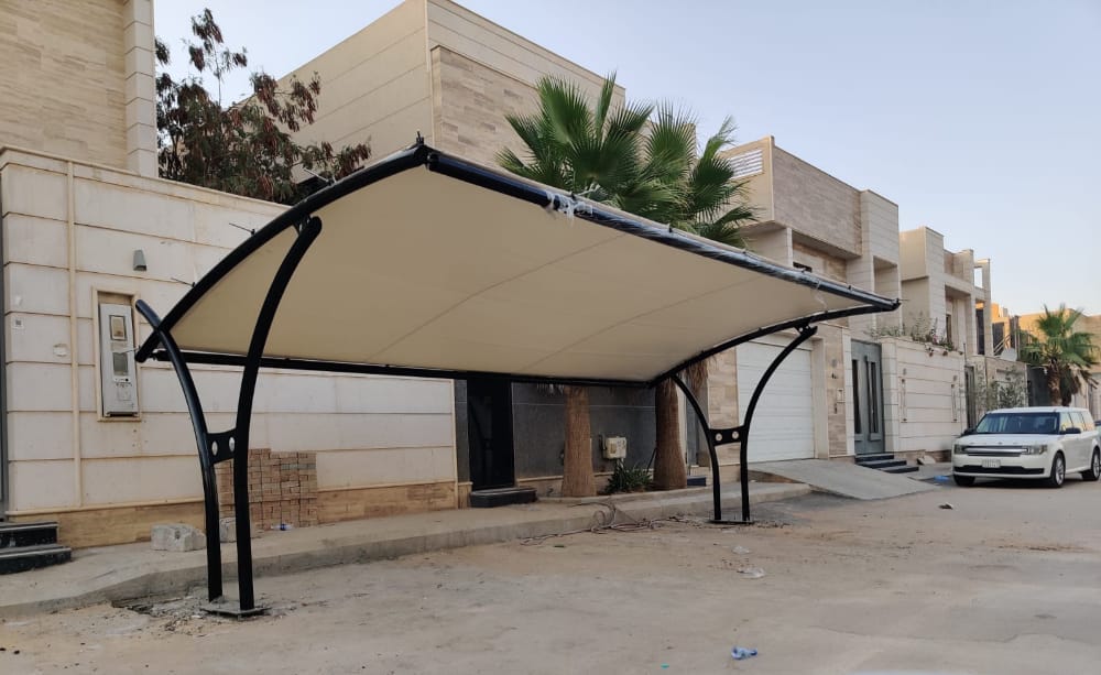 مظلات مواقف سيارات في المدينة المنورة 