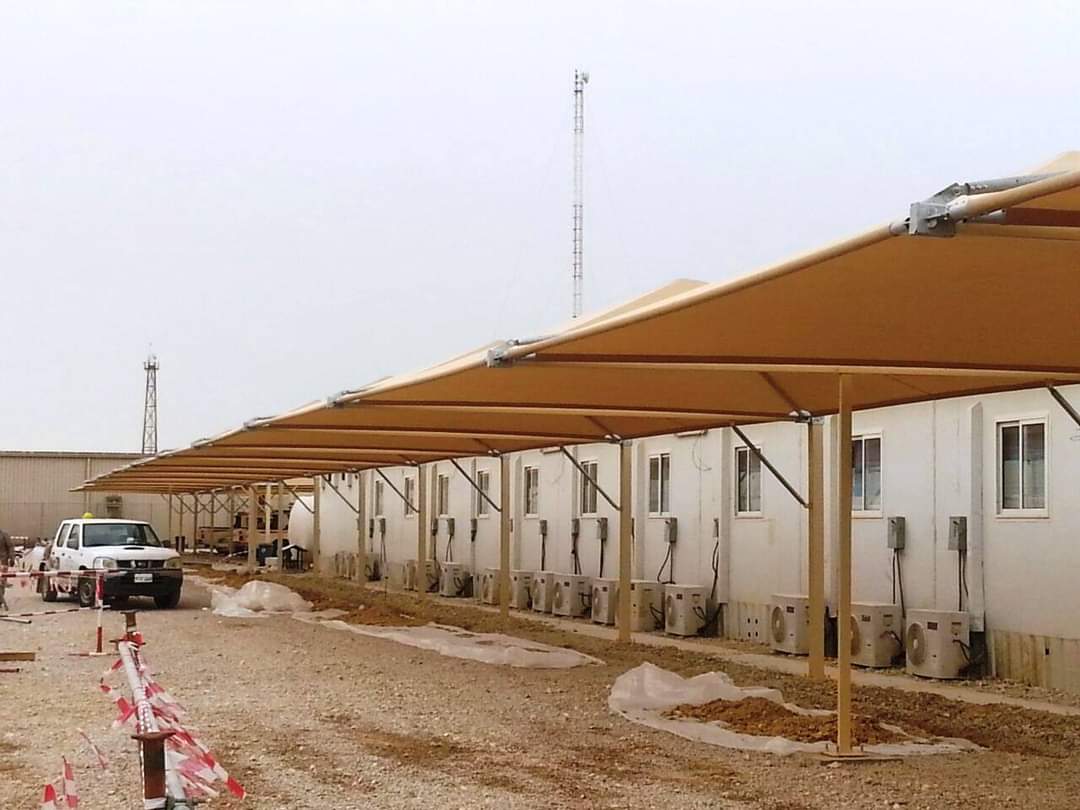 مظلات مواقف سيارات في المدينة المنورة 