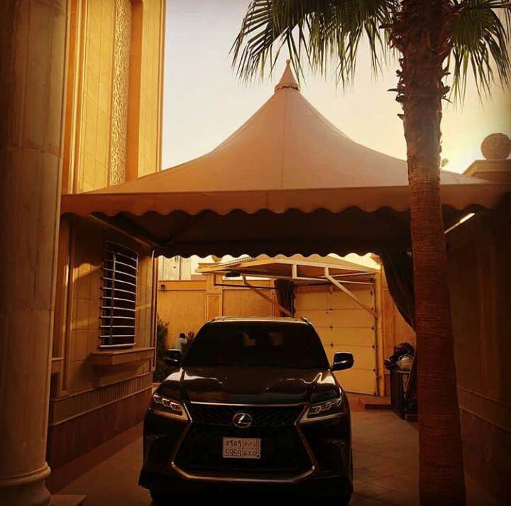مظلات مواقف سيارات في المدينة المنورة 