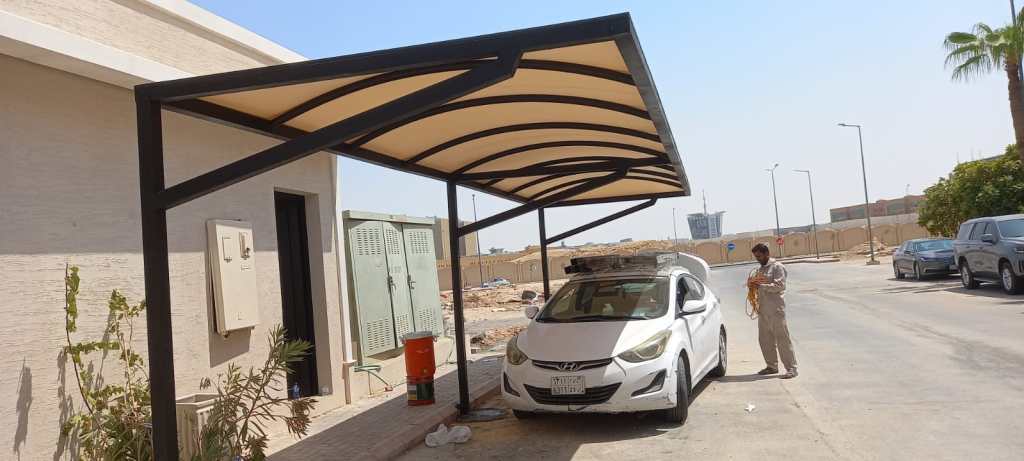 مظلات مواقف سيارات في المدينة المنورة 