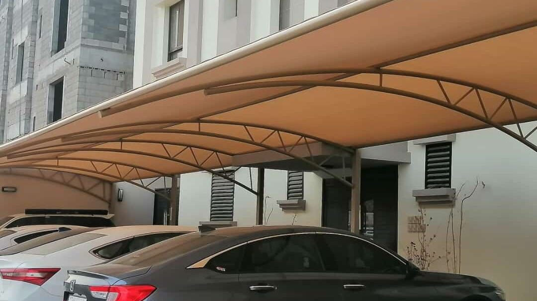 مظلات مواقف سيارات في المدينة المنورة 