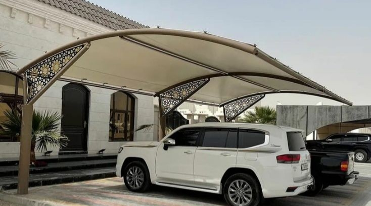مظلات مواقف سيارات في المدينة المنورة 