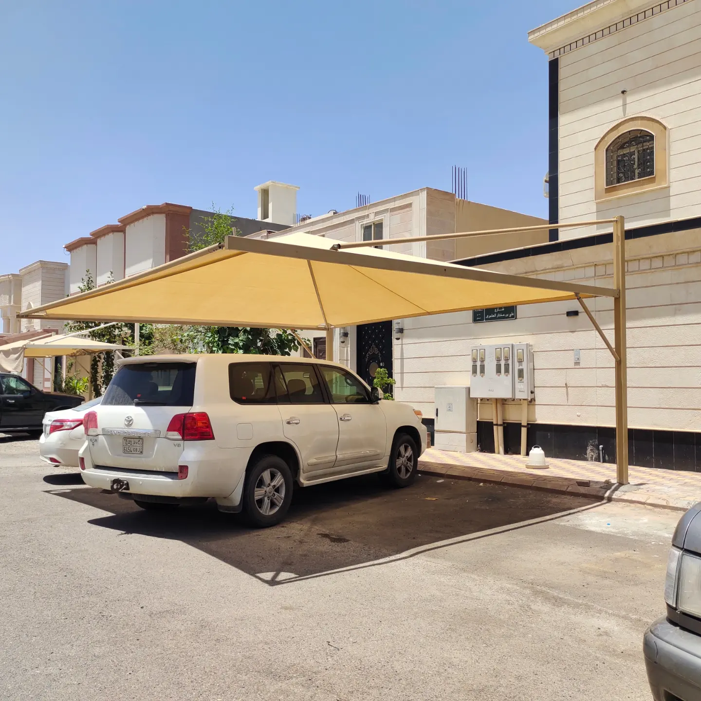  تفصيل قماش مظلات سيارات المدينة 