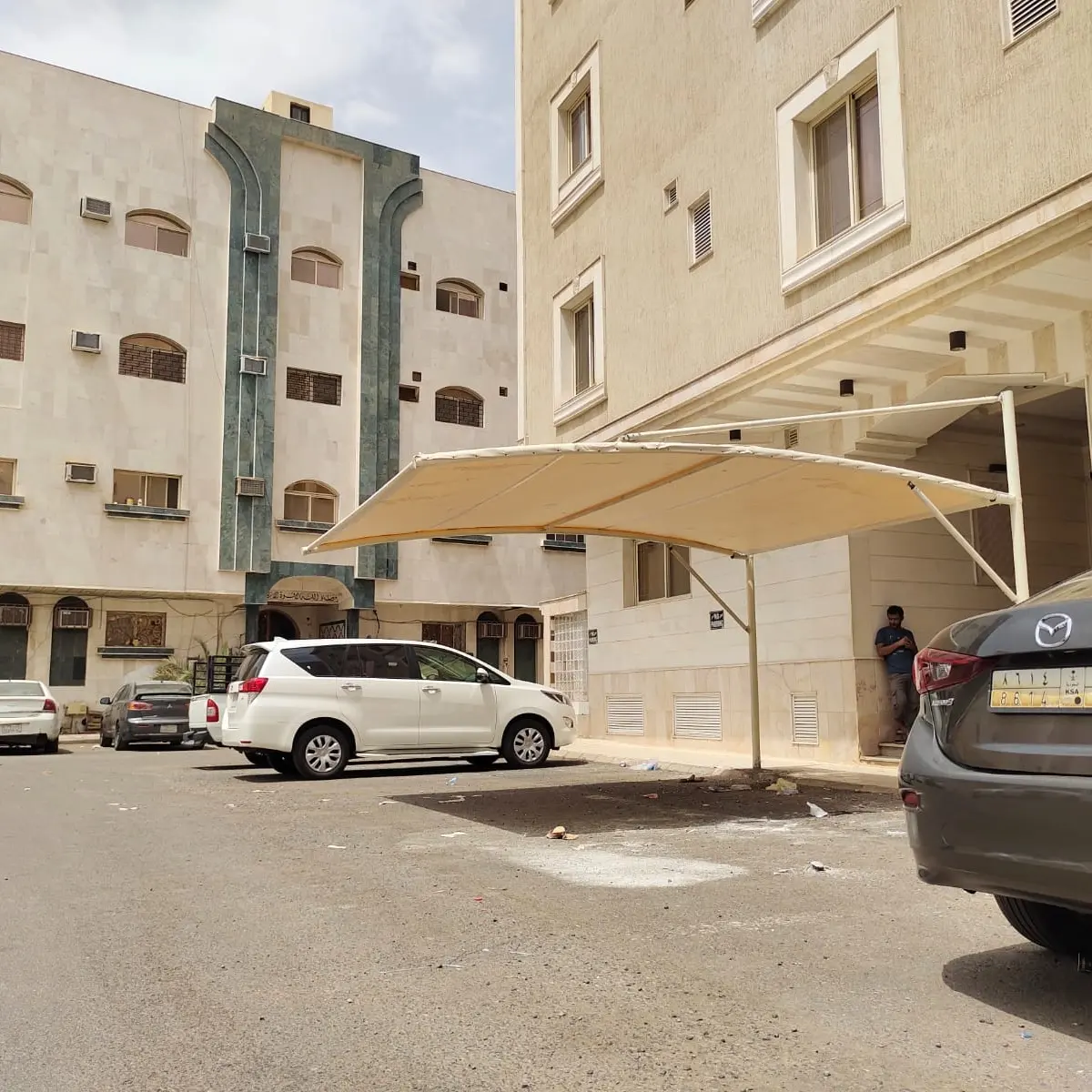  تفصيل قماش مظلات سيارات المدينة 