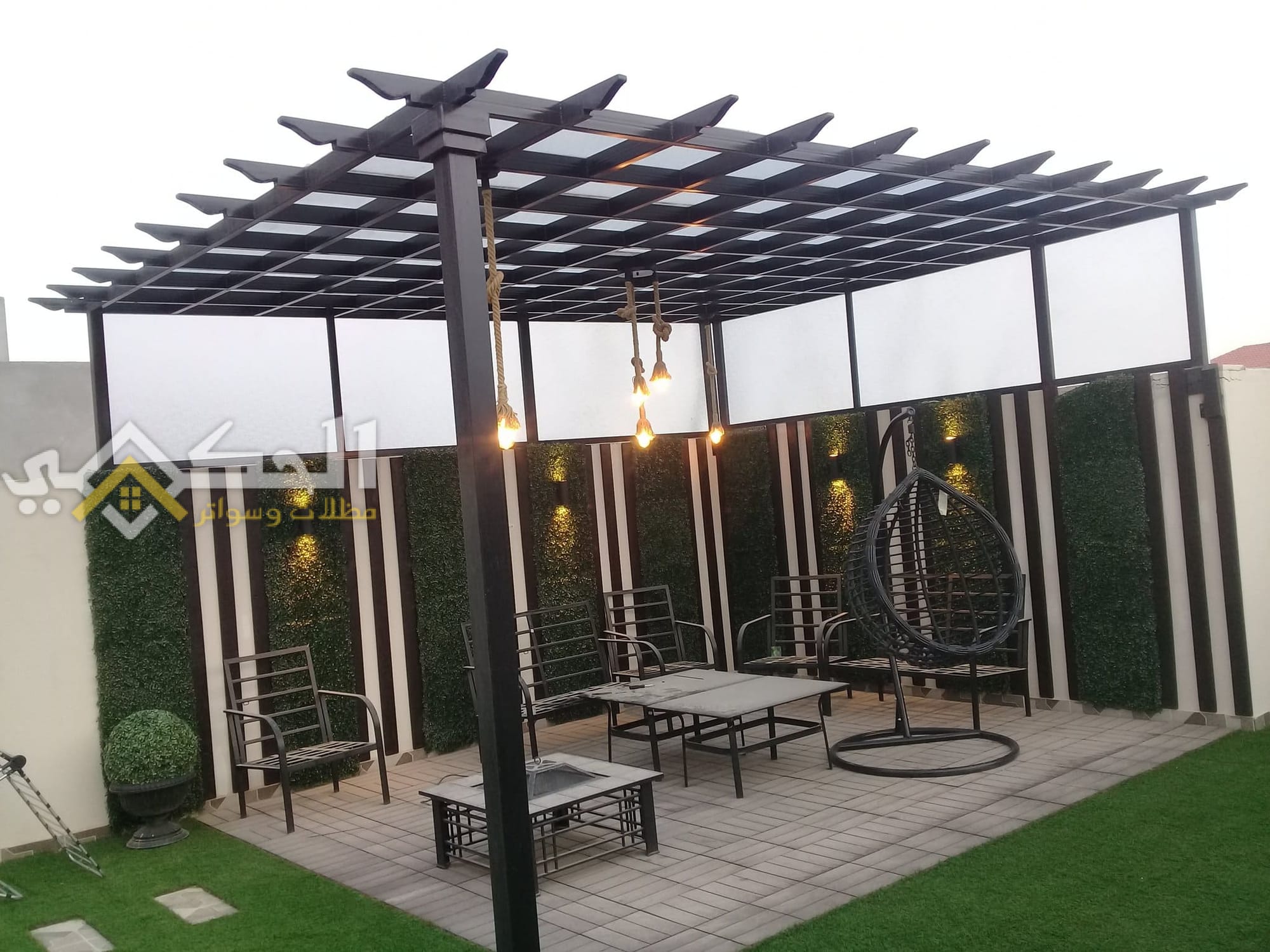 تركيب برجولات لكسان في المدينة 