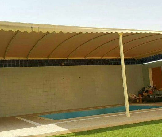 تركيب افضل انواع مظلات المسابح الحديثه في المدينة المنورة وينبع 