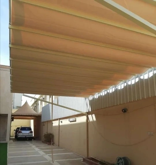 مظلات متحركه قماش في المدينة المنورة 