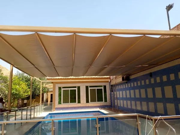 مظلات متحركه قماش في المدينة المنورة 