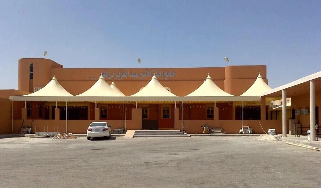 مظلات مساجد والجوامع في المدينة المنورة 