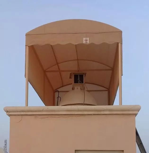 مظلات خزانات المياه في المدينة المنورة 
