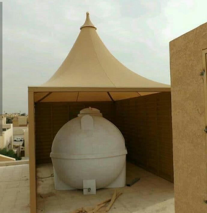 مظلات خزانات المياه في المدينة المنورة 