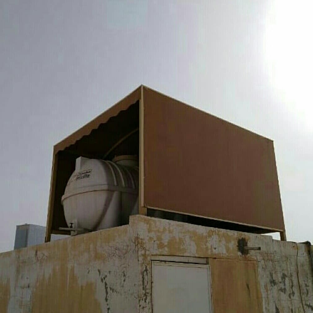 مظلات خزانات المياه في المدينة المنورة 