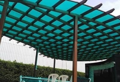 تركيب وتفصيل مظلات لكسان للجلسات والحدائق والمسابح في المدينة المنورة