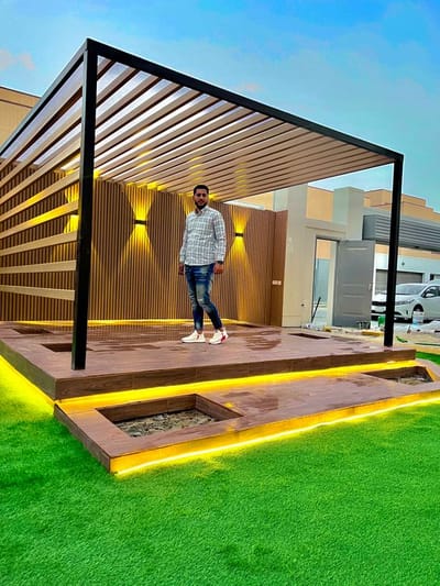 مظلات استراحات خارجيه في المدينة المنورة