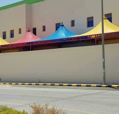 مظلات مدارس قماش في المدينة المنورة وينبع