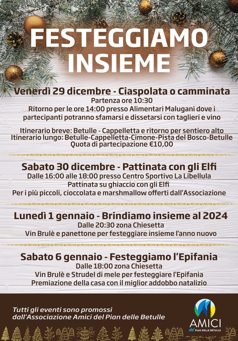 Calendario Eventi Natalizi