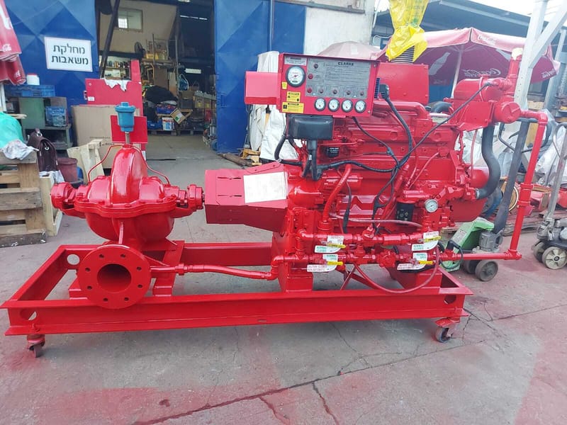 משאבות כיבוי אש – מיוצרות לפי תקן UL-FM