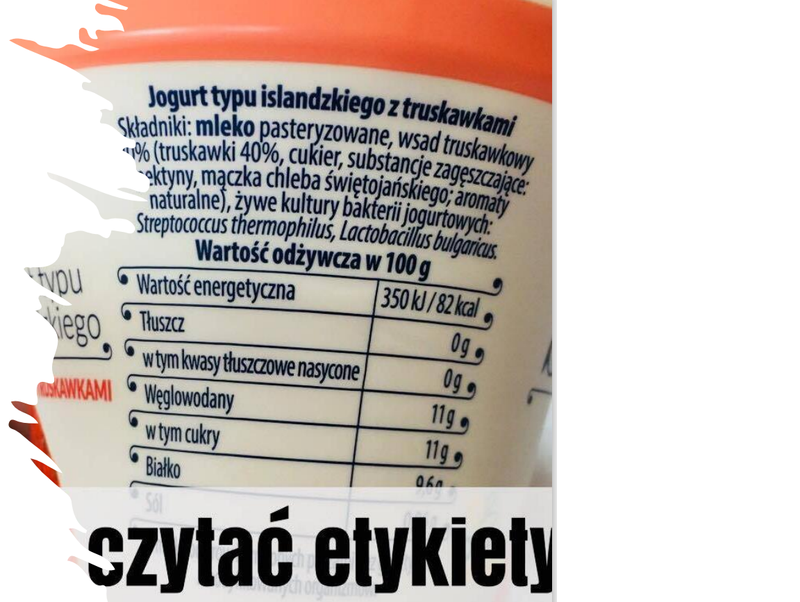 Jak czytać etykiety produktów żywnościowych?