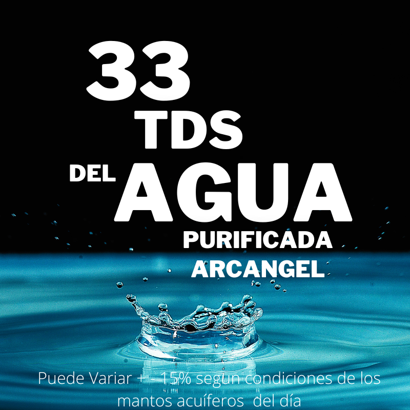 Agua Purificada 33 TDS