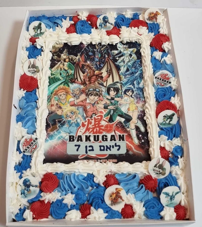 עוגות מעוצבות בקופסא 