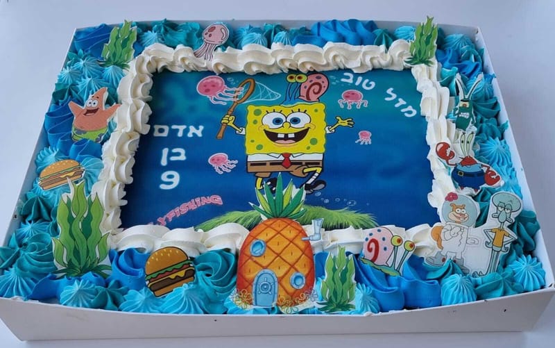 עוגות מעוצבות בקופסא 