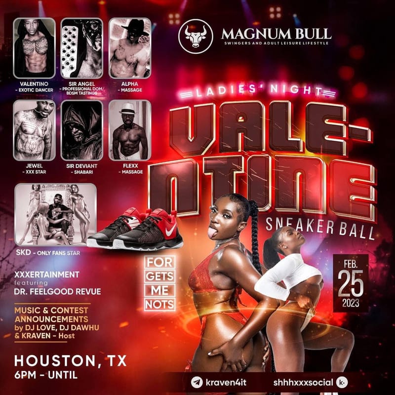 Ladies' Night Valentine Sneaker Ball