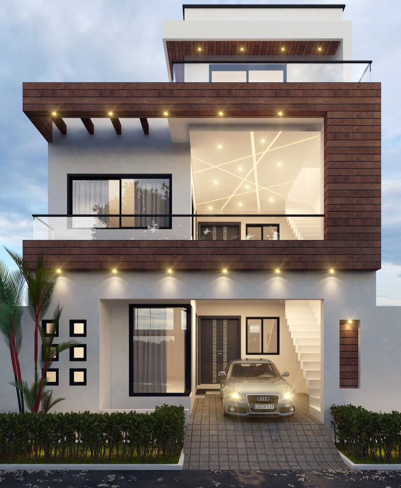 Elevation design and Construction Model House