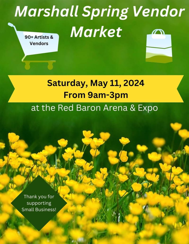Annual Marshall Spring Craft & Vendor Show - Copy