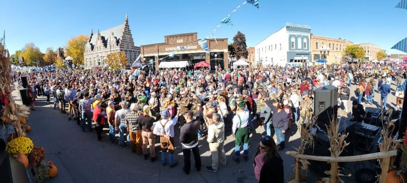 Craftoberfest during Octoberfest in New Ulm, MN