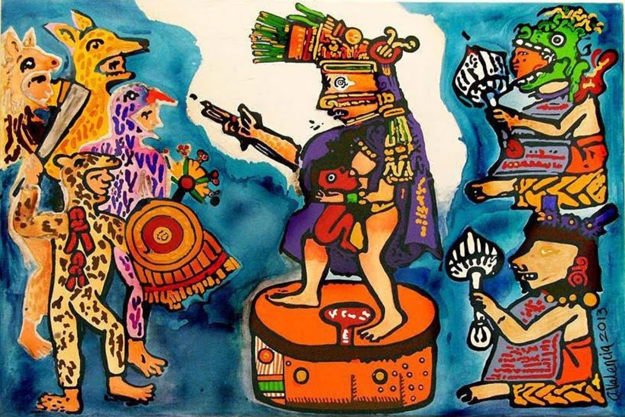 How goddesses created the world