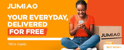 Enjoy Free Delivery on Jumia Orders!!!