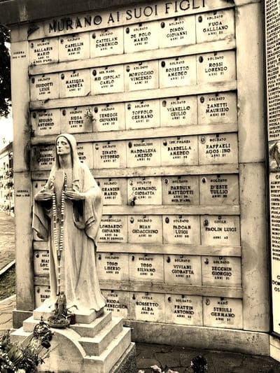 A visit to the cemetery