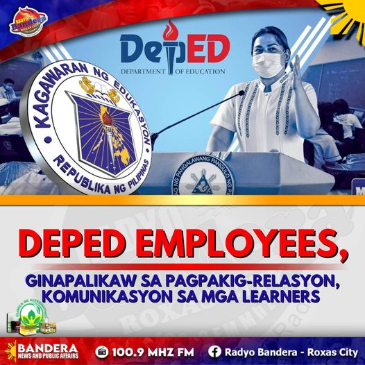 NATIONAL | DEPED EMPLOYEES, GINAPALIKAW SA PAGPAKIG-RELASYON, KOMUNIKASYON SA MGA LEARNERS