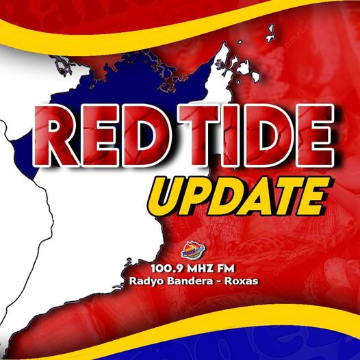 UPDATE | KALALAWRAN SA CAPIZ, POSITIBO SA GIHAPON SA RED TIDE