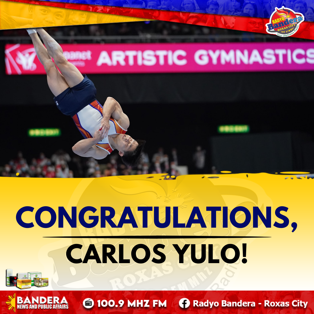 CONGRATULATIONS, CARLOS YULO!