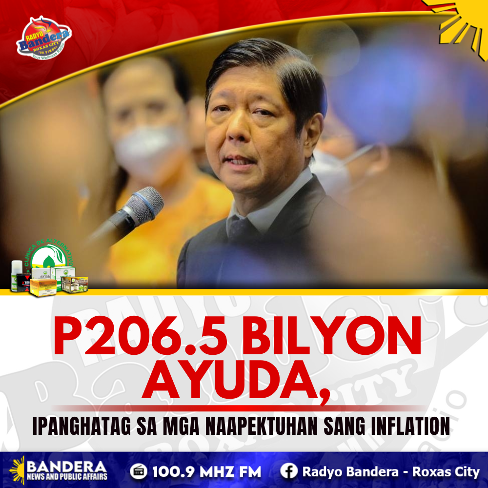 NATIONAL | P206.5 BILYON AYUDA, IPANGHATAG SA MGA NAAPEKTUHAN SANG INFLATION