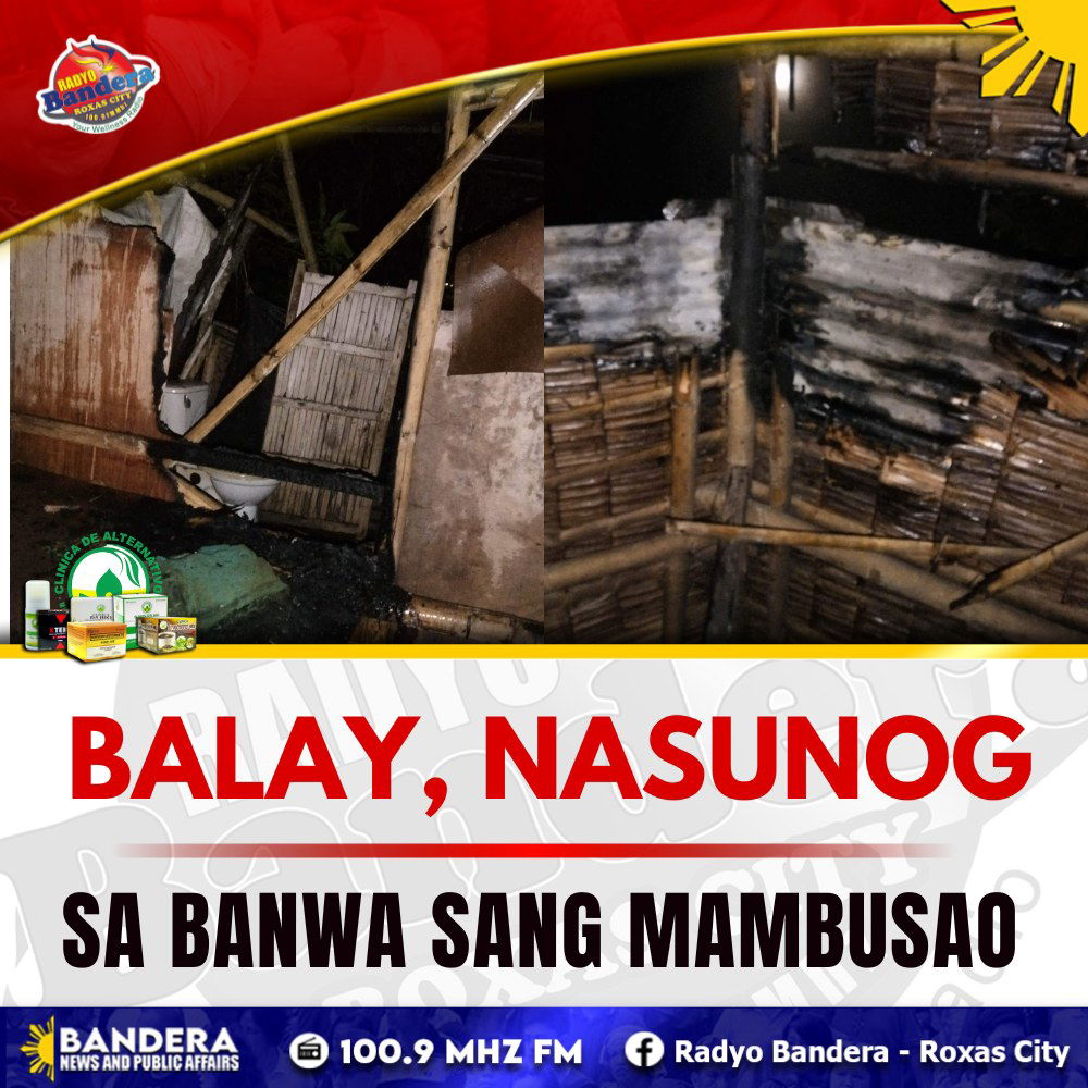 BALAY, NASUNOG SA BANWA SANG MAMBUSAO