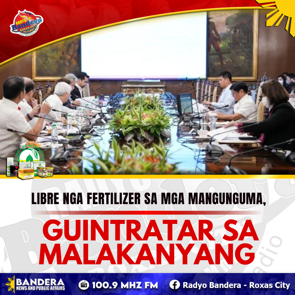 NATIONAL | LIBRE NGA FERTILIZER SA MGA MANGUNGUMA,GUINTRATAR SA MALAKANYANG