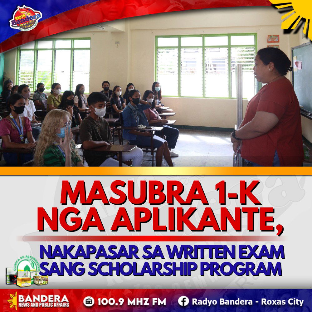 LOKAL | MASUBRA 1-K NGA APLIKANTE, NAKAPASAR SA WRITTEN EXAM SANG SCHOLARSHIP PROGRAM