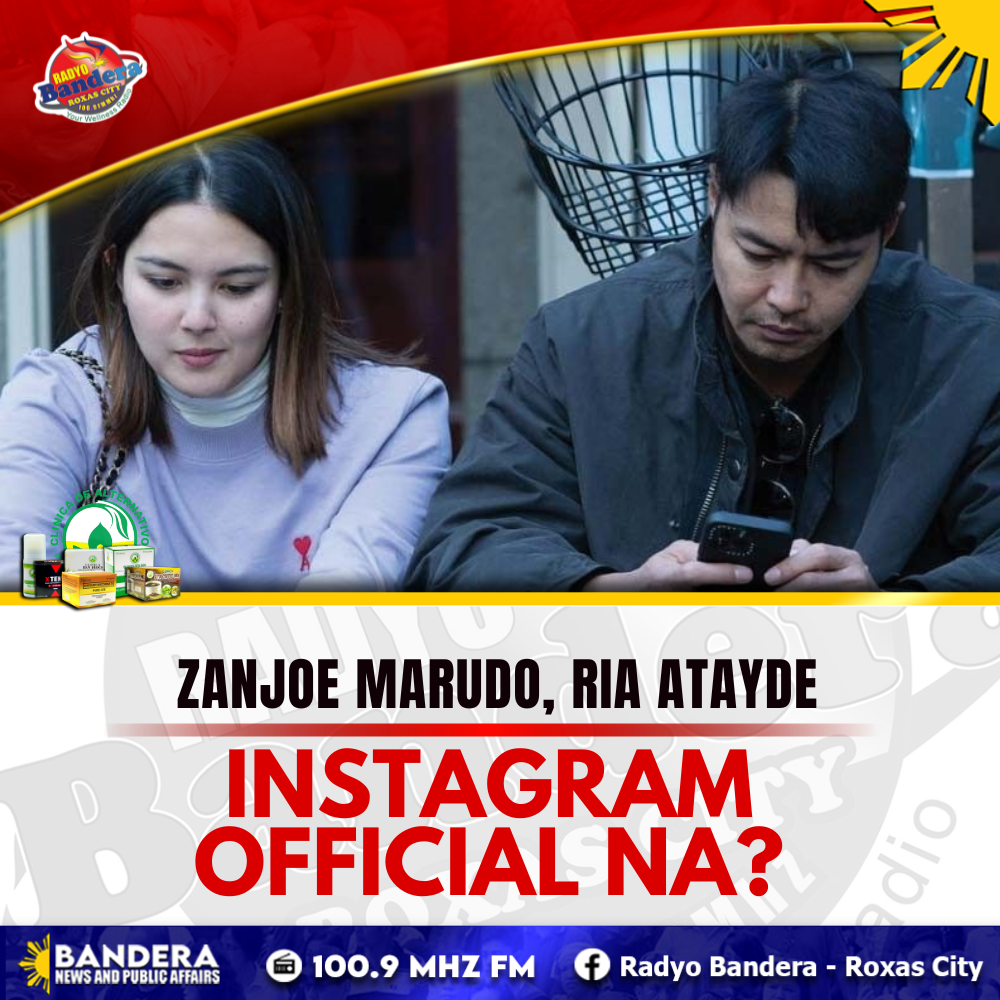 ENTERTAINMENT | ZANJOE MARUDO, RIA ATAYDE INSTAGRAM OFFICIAL NA?