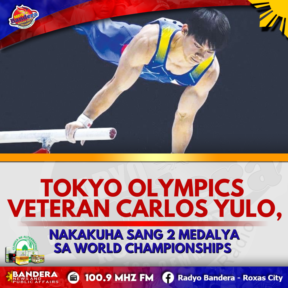 SPORTS | TOKYO OLYMPICS VETERAN CARLOS YULO, NAKAKUHA SANG 2 MEDALYA SA WORLD CHAMPIONSHIPS