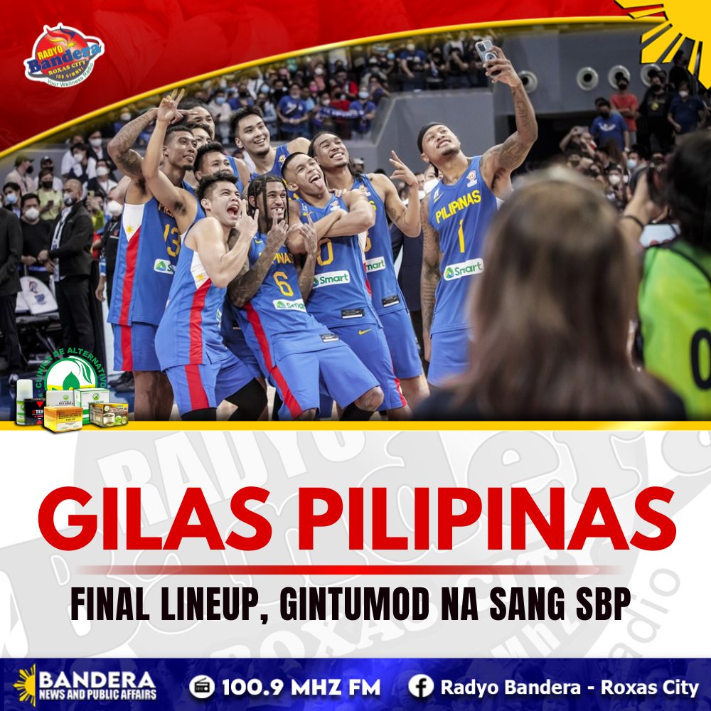 SPORTS | GILAS PILIPINAS FINAL LINEUP, GINTUMOD NA SANG SBP