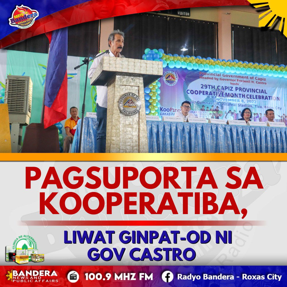 LOKAL | PAGSUPORTA SA KOOPERATIBA, LIWAT GINPAT-OD NI GOV CASTRO