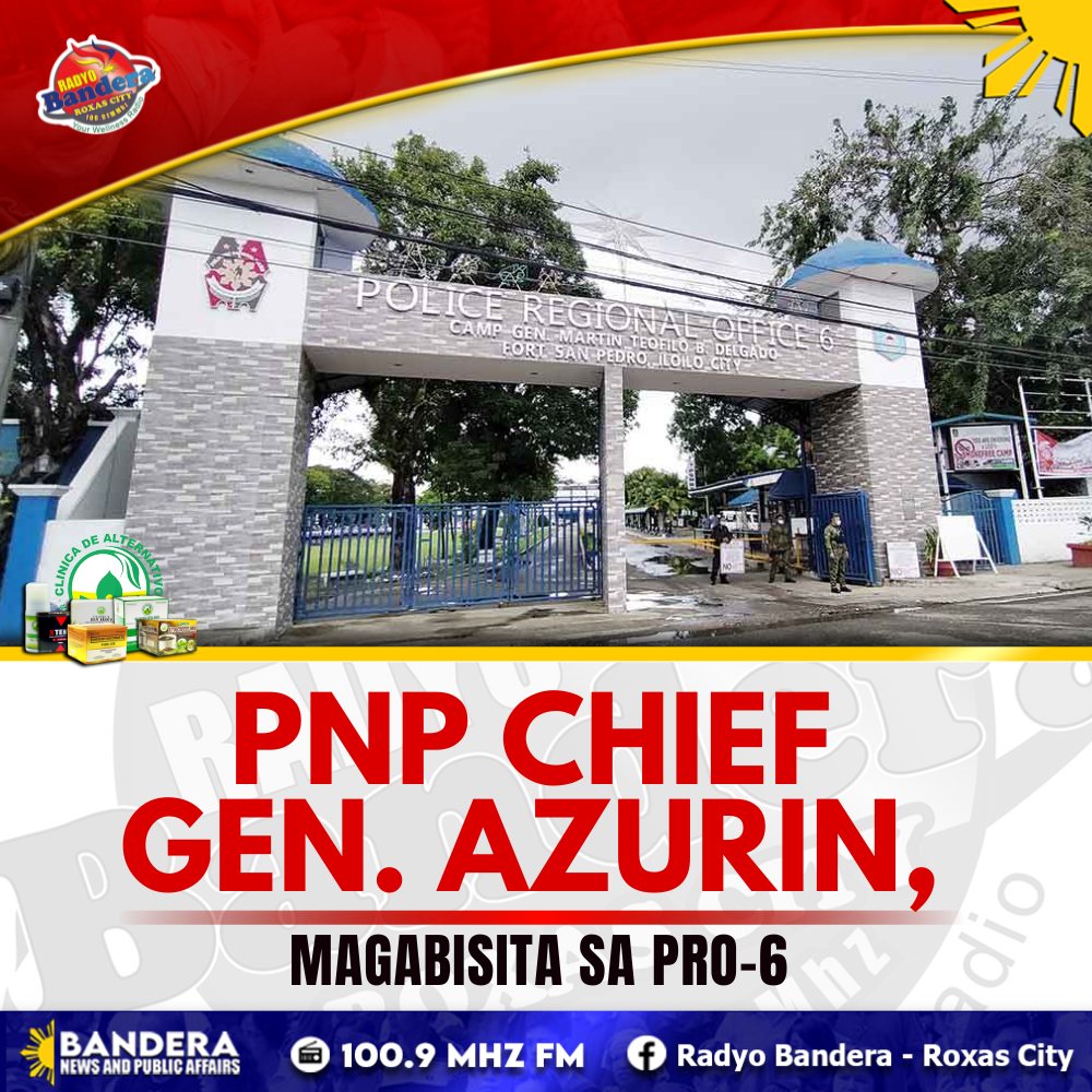 REGIONAL | PNP CHIEF GEN. AZURIN, MAGABISITA SA PRO-6