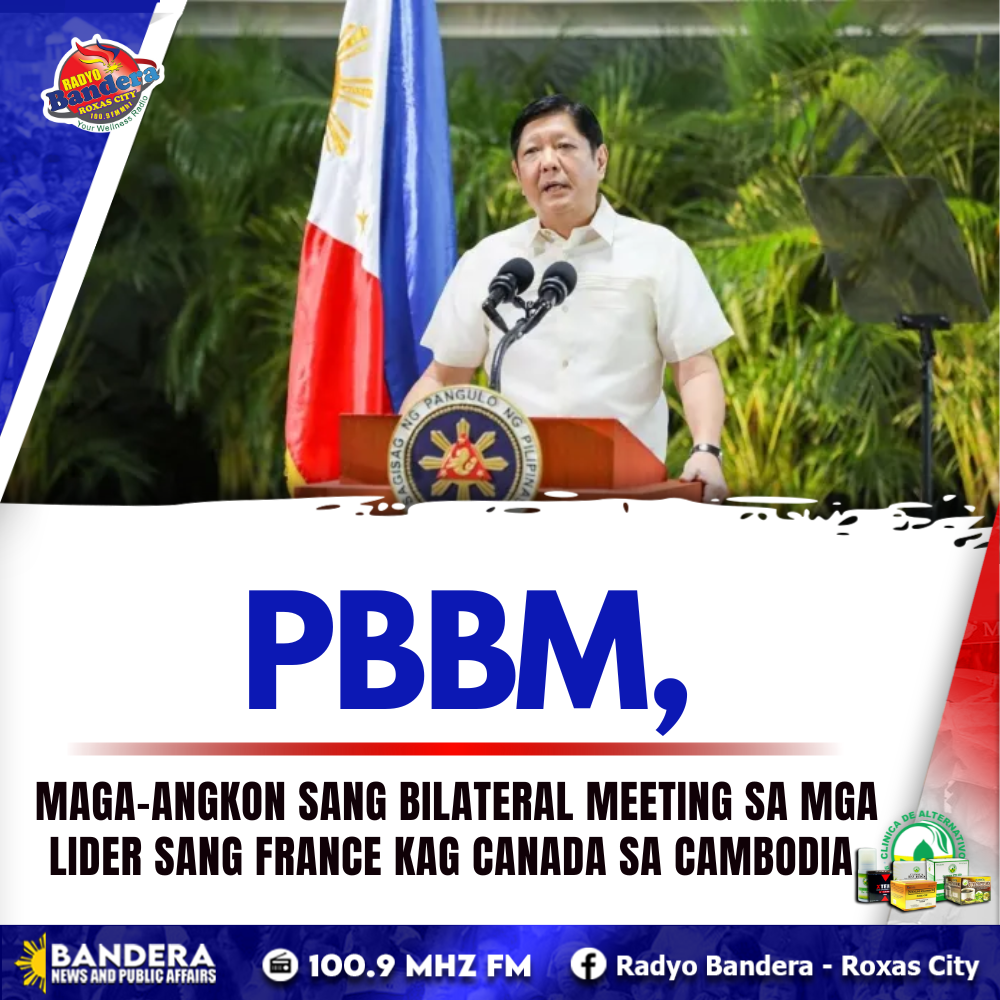 NATIONAL | PBBM, MAGA-ANGKON SANG BILATERAL MEETING SA MGA LIDER SANG FRANCE KAG CANADA SA CAMBODIA