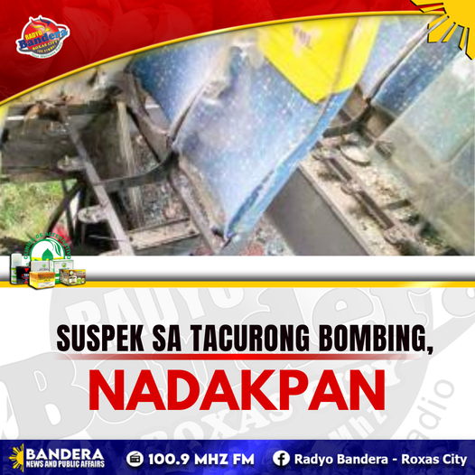 NATIONAL | SUSPEK SA TACURONG BOMBING, NADAKPAN